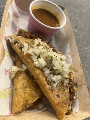 Quesabirria  at Antojitos - Edinburgh Street Food in Edinburgh