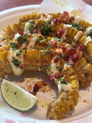 Elote ribs  at Antojitos - Edinburgh Street Food in Edinburgh