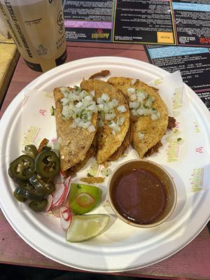 Quesa Birria Tacos   at Antojitos - Edinburgh Street Food in Edinburgh