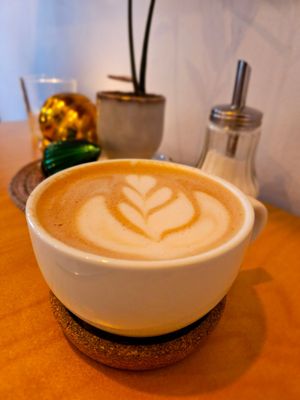 Oat latte at Annegrete in Dusseldorf