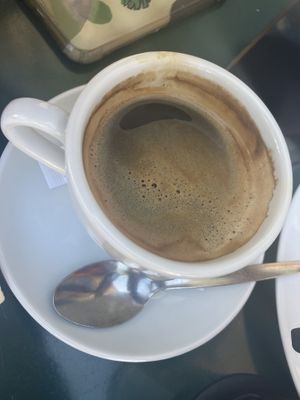 americano  at Café Calcinha in Loule