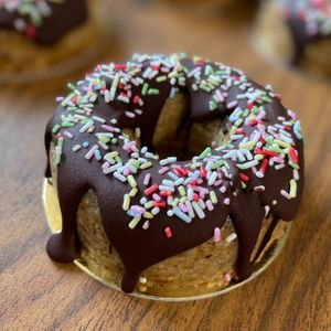 doughnut chocolate at LA RAWTISSERIE in Antibes