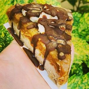 Bacamel (banana, coffee, caramel) at LA RAWTISSERIE in Antibes