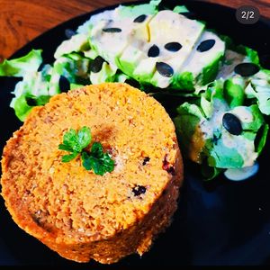 tartare de carotte at LA RAWTISSERIE in Antibes