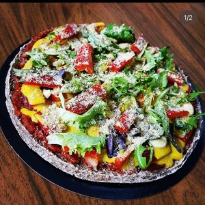 Rawzza "Indienne" at LA RAWTISSERIE in Antibes