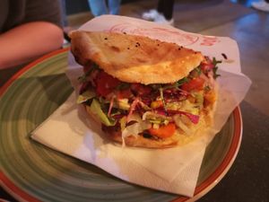 Veganer Döner mit Grillgemüse at Saray in Ravensburg