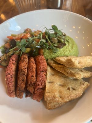 Vegan meal  at FRED in Milan