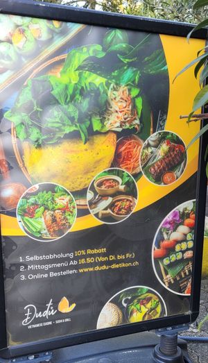 at Du Du Vietnamese Cuisine - Sushi & Grill Restaurant in Dietikon