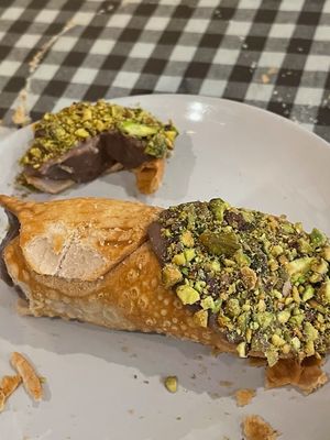 Vegan Chocolate Cannoli at Pasta Fresca in Reno