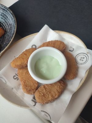 Nuggets d'heura at Can Pons in Banyoles