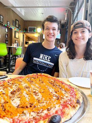 Vegan Special with Red Pepper Sauce   at Paulie Gee's - Greenpoint in Brooklyn