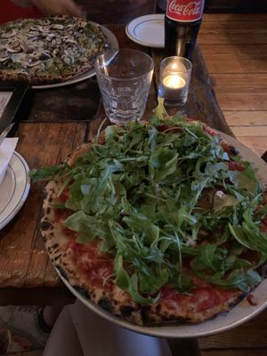 vegan pizza!  at Paulie Gee's - Greenpoint in Brooklyn