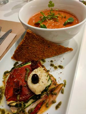 Raw Lasagna at Bionectar in Girona