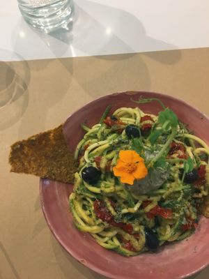 Noodles  at Bionectar in Girona