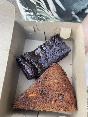Carrot Pineapple Cake and Cassava Dark Chocolate  at Halwa Sweet and Salty in 