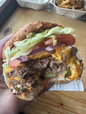 Mission Burger minus a bite at Mission Burger Co in Austin