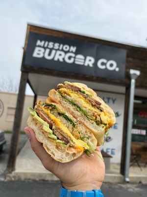 Breakfast Deluxe at Mission Burger Co in Austin