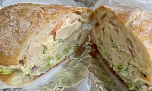   at Mission Burger Co in Austin