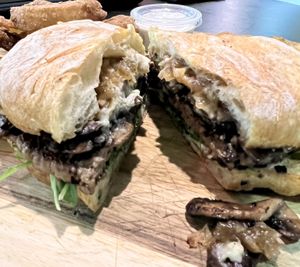   at Mission Burger Co in Austin