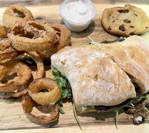   at Mission Burger Co in Austin