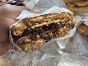   at Mission Burger Co in Austin