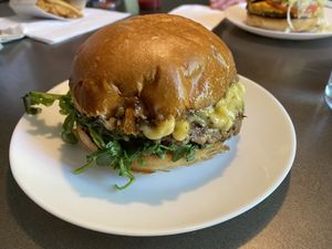   at Mission Burger Co in Austin