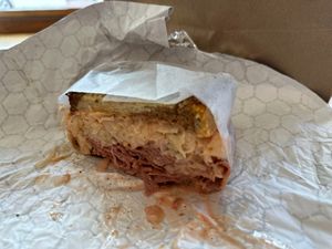 Reuben Sandwich  at Mission Burger Co in Austin