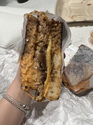   at Mission Burger Co in Austin