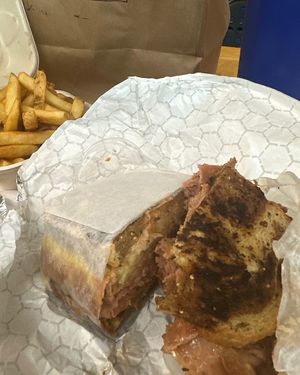 Ruben and fries ❣️🫶🏻😋  at Mission Burger Co in Austin
