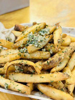   at Mission Burger Co in Austin