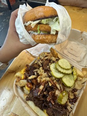   at Mission Burger Co in Austin