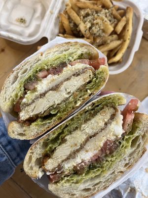   at Mission Burger Co in Austin