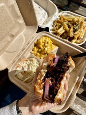   at Mission Burger Co in Austin