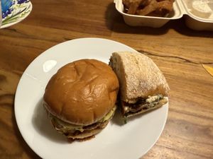   at Mission Burger Co in Austin