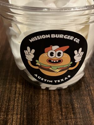   at Mission Burger Co in Austin