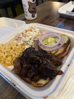   at Mission Burger Co in Austin