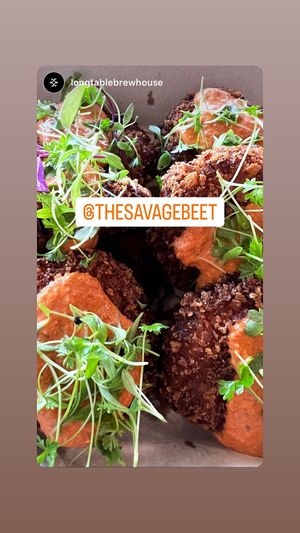 Root Veggie Croquettes  at The Savage Beet in Denver