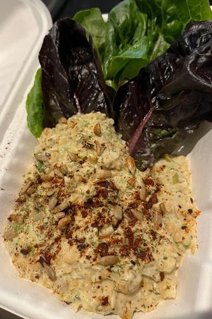 Tuna lettuce wraps  at The Savage Beet in Denver