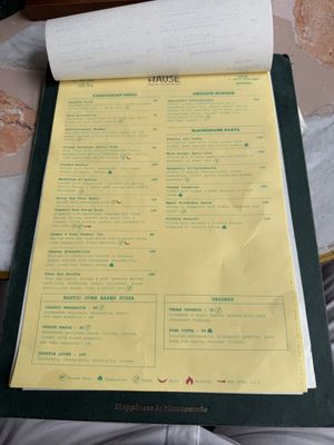 Vegetarian Menu  at Hause Rooftop Kitchen in Jakarta