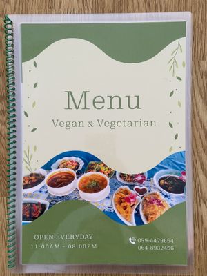 New menu!  at Kitchen in Garden - Maybe closed in Phuket