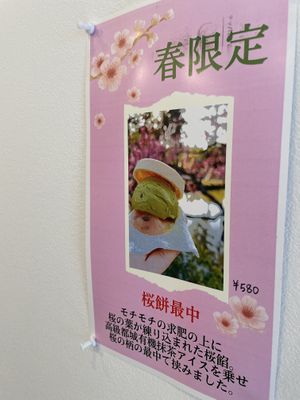 Poster limited flavour   at Ice Biyori あいす日和 in Kamakura