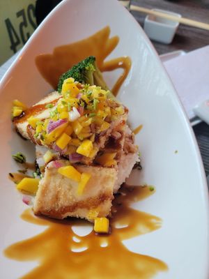 Tofu at Misaki in Hamilton