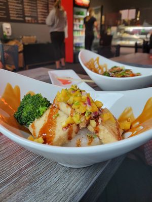 Tofu & Yakisoba at Misaki in Hamilton