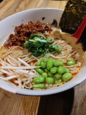 Vegan tantanmen at Bōru Ramen Shop in Lublin