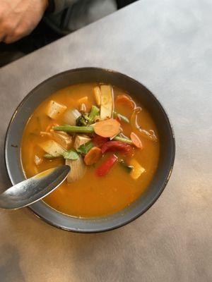 Vegan Tom Yum  at Asian House - Wok This Way in Oradea