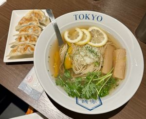   at Rakkan Ramen in Tokyo