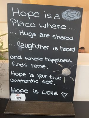  at Hope Café in Bad Homburg