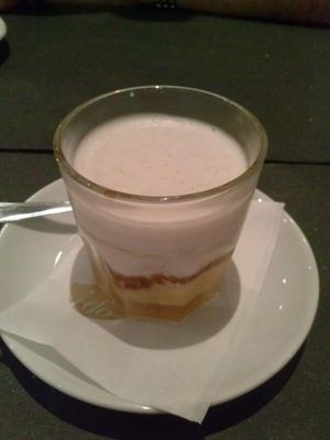 tiramisu at Ops Cucina Mediterranea in Rome