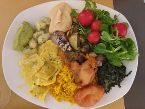 Buffet at Ops Cucina Mediterranea in Rome