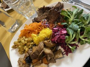 Lunch  at Ops Cucina Mediterranea in Rome